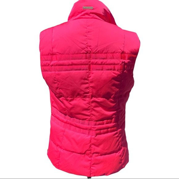 Lilly Pulitzer Tropical Pink Kate Puffer Vest size Small - Picture 2 of 11